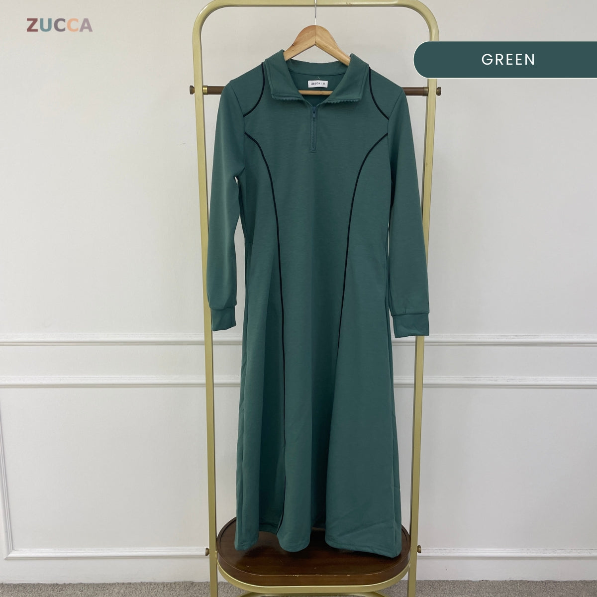 ZUCCA CINDY SPORTY CONTOUR MODEST  DRESS – MA178