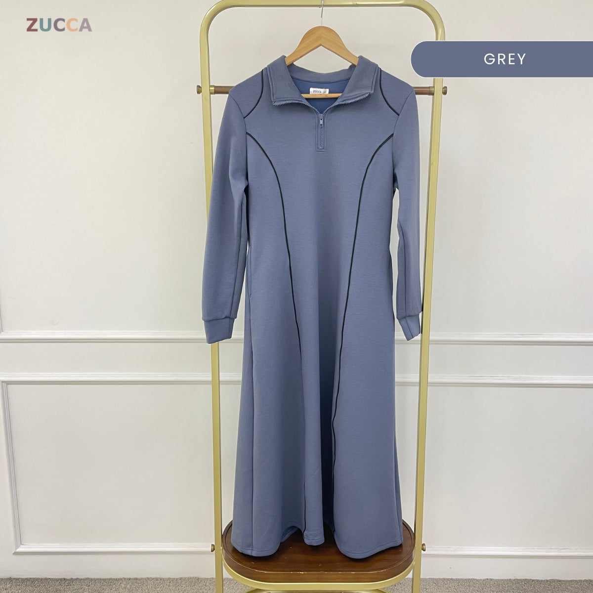 ZUCCA CINDY SPORTY CONTOUR MODEST  DRESS – MA178