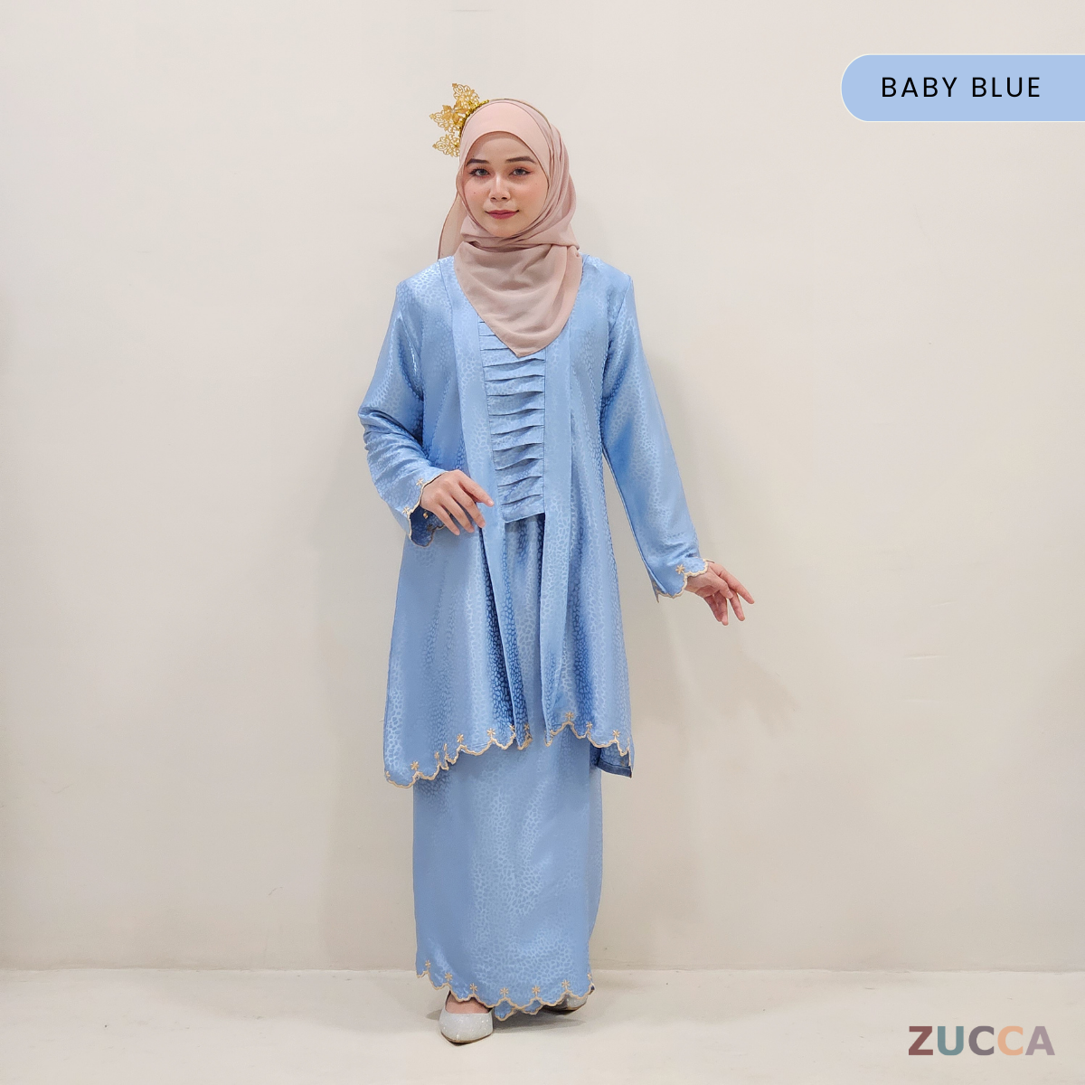 ZUCCA SUHAILA KURUNG MODEN POTONGAN LACE – H016