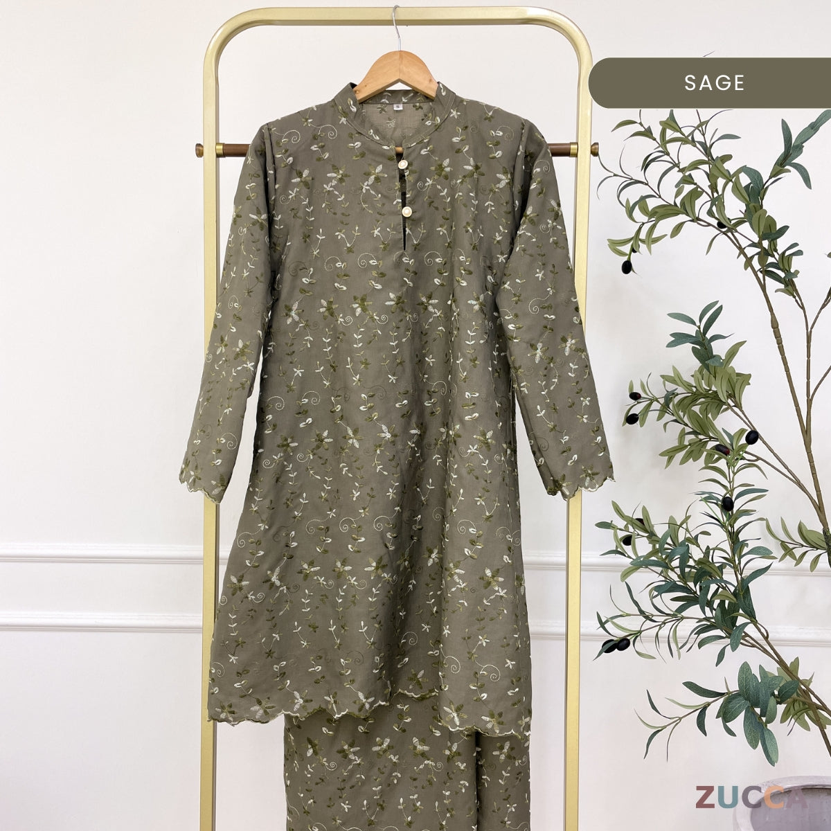 ZUCCA AURIELLE KURUNG SULAMAN MODEN - H029