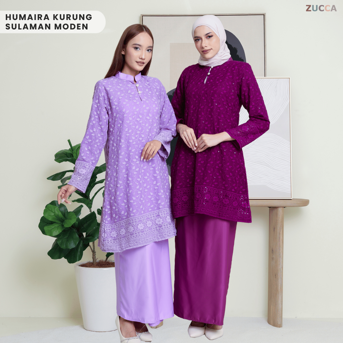 ZUCCA HUMAIRA KURUNG SULAMAN MODEN-H031