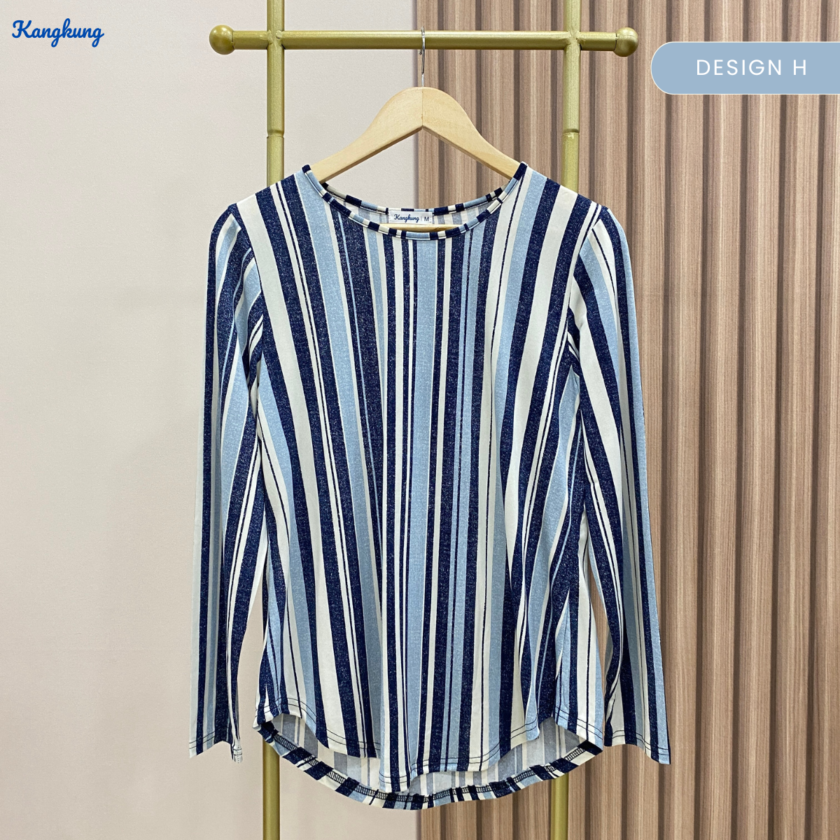 KANGKUNG MAZNA BLOUSE KASUAL WANITA CORAK GRAFIK – KK100