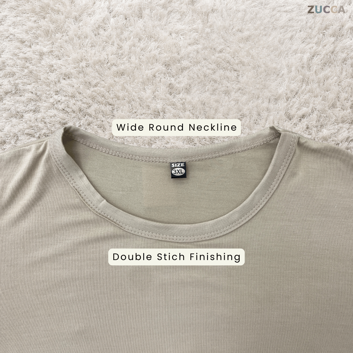 ZUCCA LUCIA ESSENTISAL LONG SLEEVE INNER - IN001