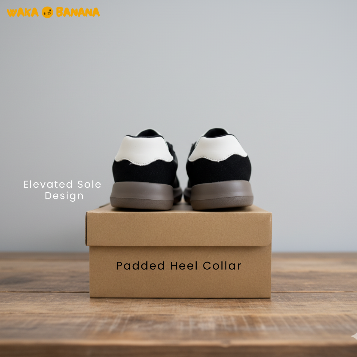 WAKA BANANA ETHAN MODERN COMFORT CASUAL SNEAKER FOR MAN - JQM001