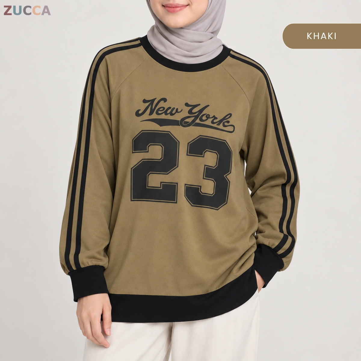 ZUCCA MAVEERA ACTIVE VARSITY LONG SLEEVE MODEST WEAR-MS010