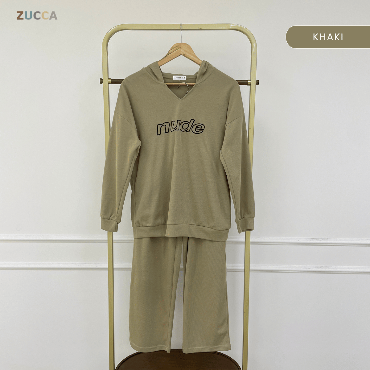 ZUCCA SYIHA CASUAL HOODIE MODEST PANTS SET - MA160