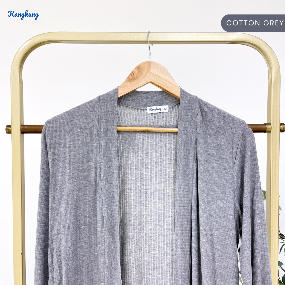 KANGKUNG LINIE KARDIGAN TERBUKA KASUAL & SELESA – KK103