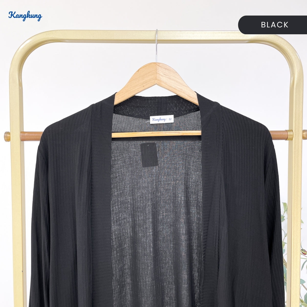 KANGKUNG LINIE KARDIGAN TERBUKA KASUAL & SELESA – KK103