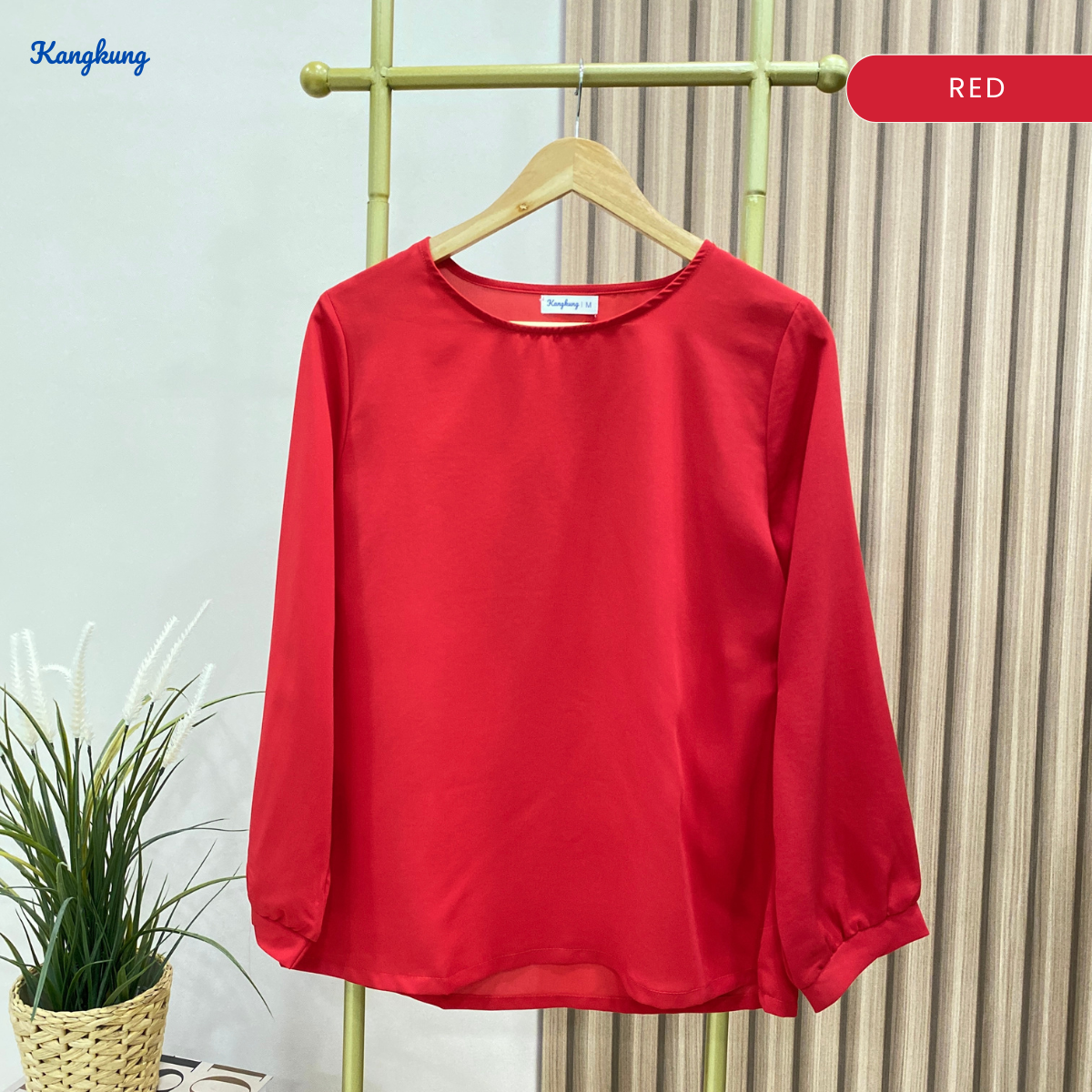 KANGKUNG FIRZA BLOUSE WANITA CORAK BUNGA – KK105