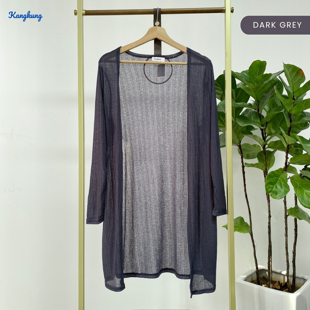 KANGKUNG EVITA CARDIGAN BUKA RIB KNIT – KK114