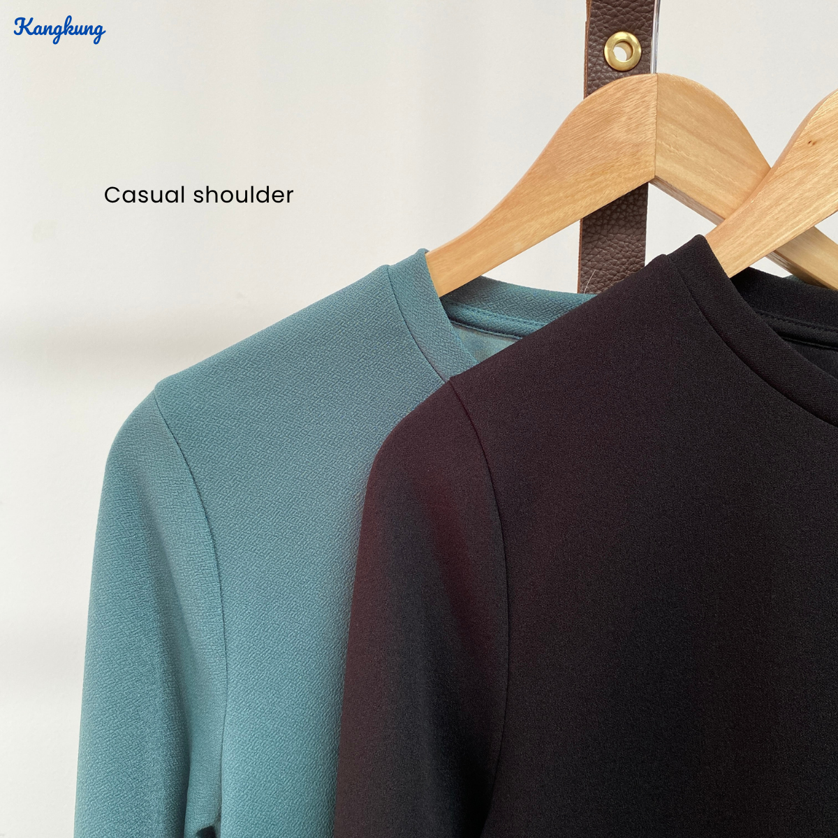 KANGKUNG MILAH CASUAL PLAIN SHIRT - KK119