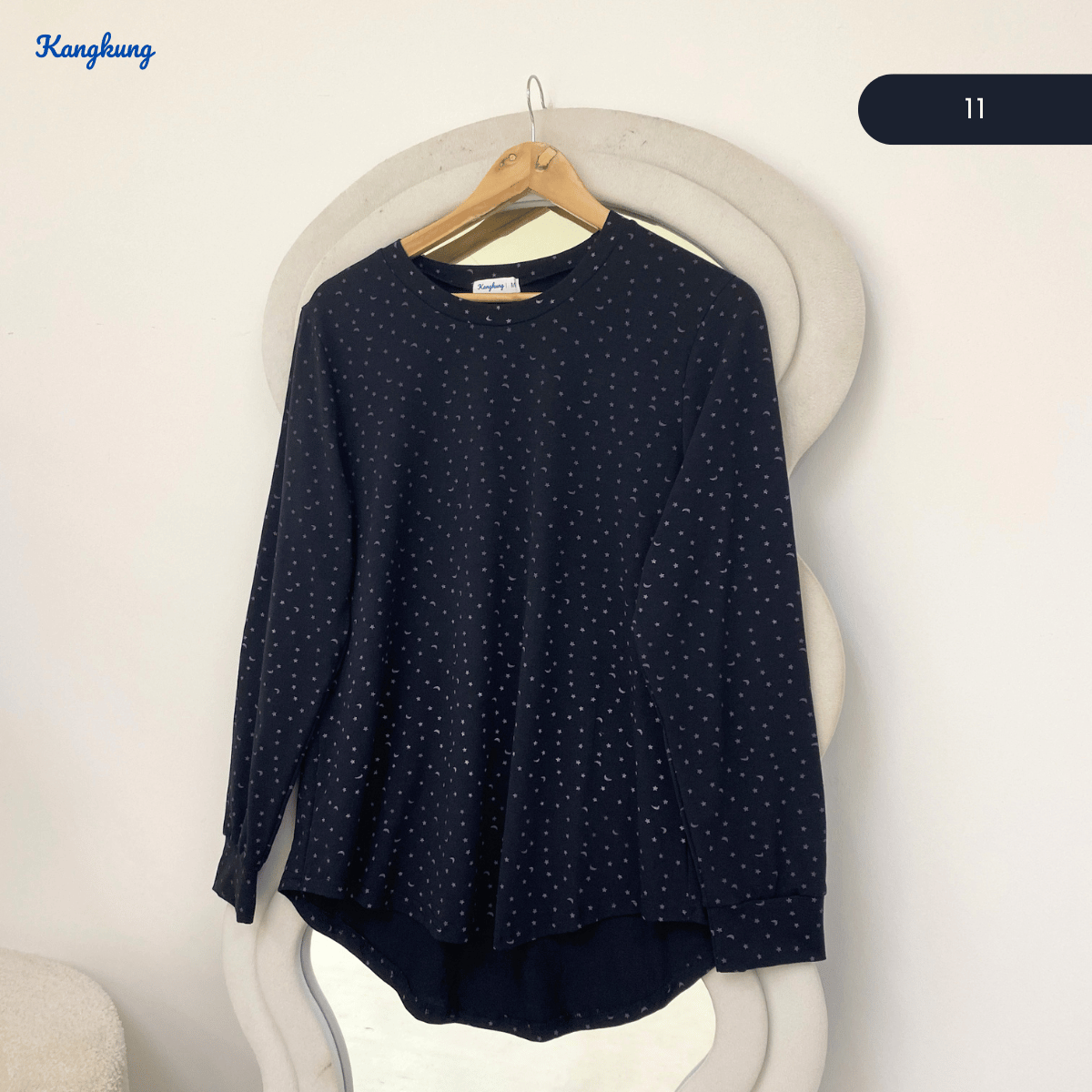 KANGKUNG ZAREENA FLORAL PRINT RELAXED BLOUSE-KK124
