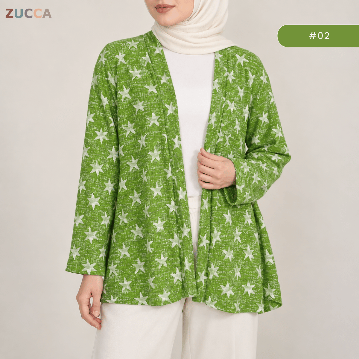 KANGKUNG DANIA MINIMALIST OPEN-FRONT CARDIGAN - KK127