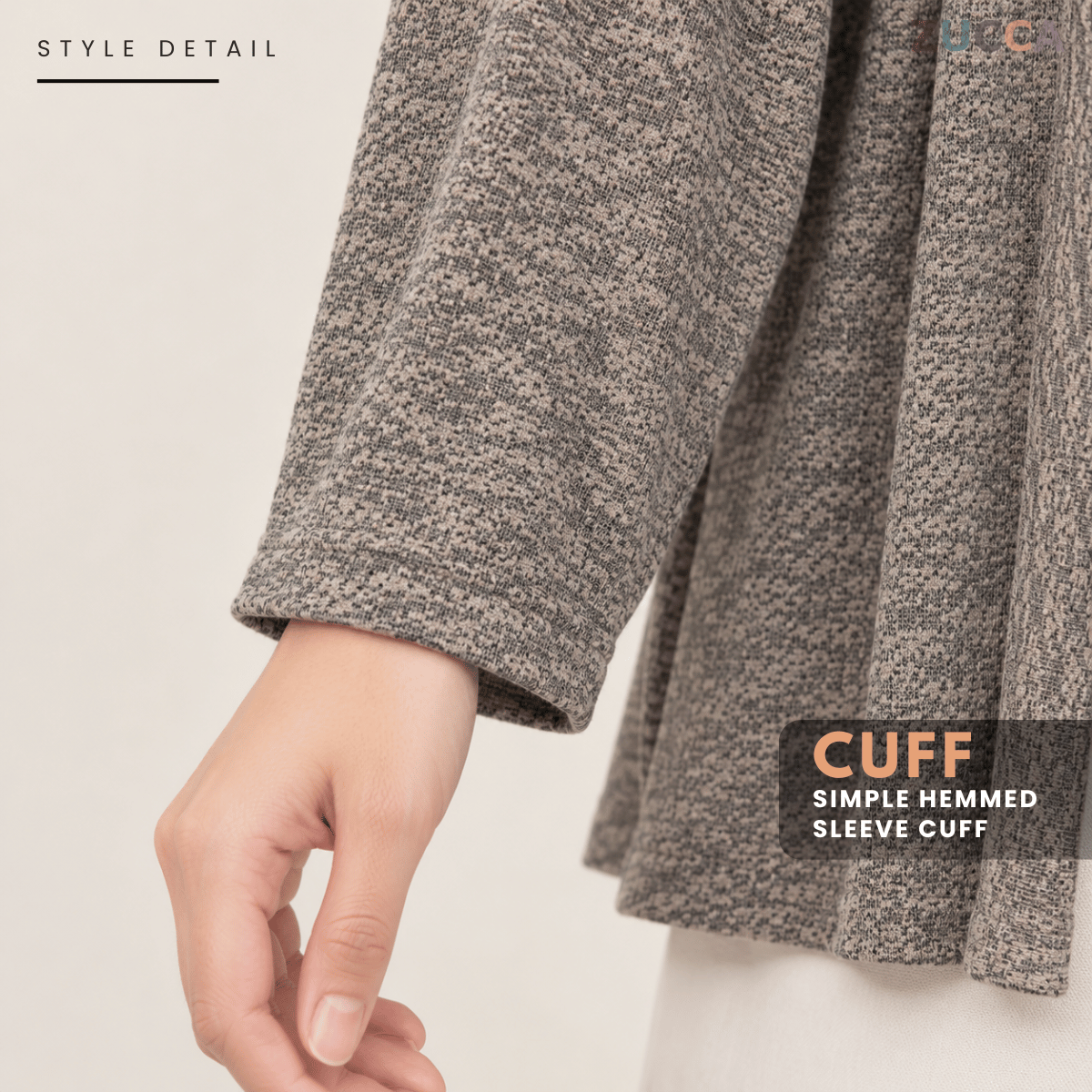 KANGKUNG DANIA MINIMALIST OPEN-FRONT CARDIGAN - KK127