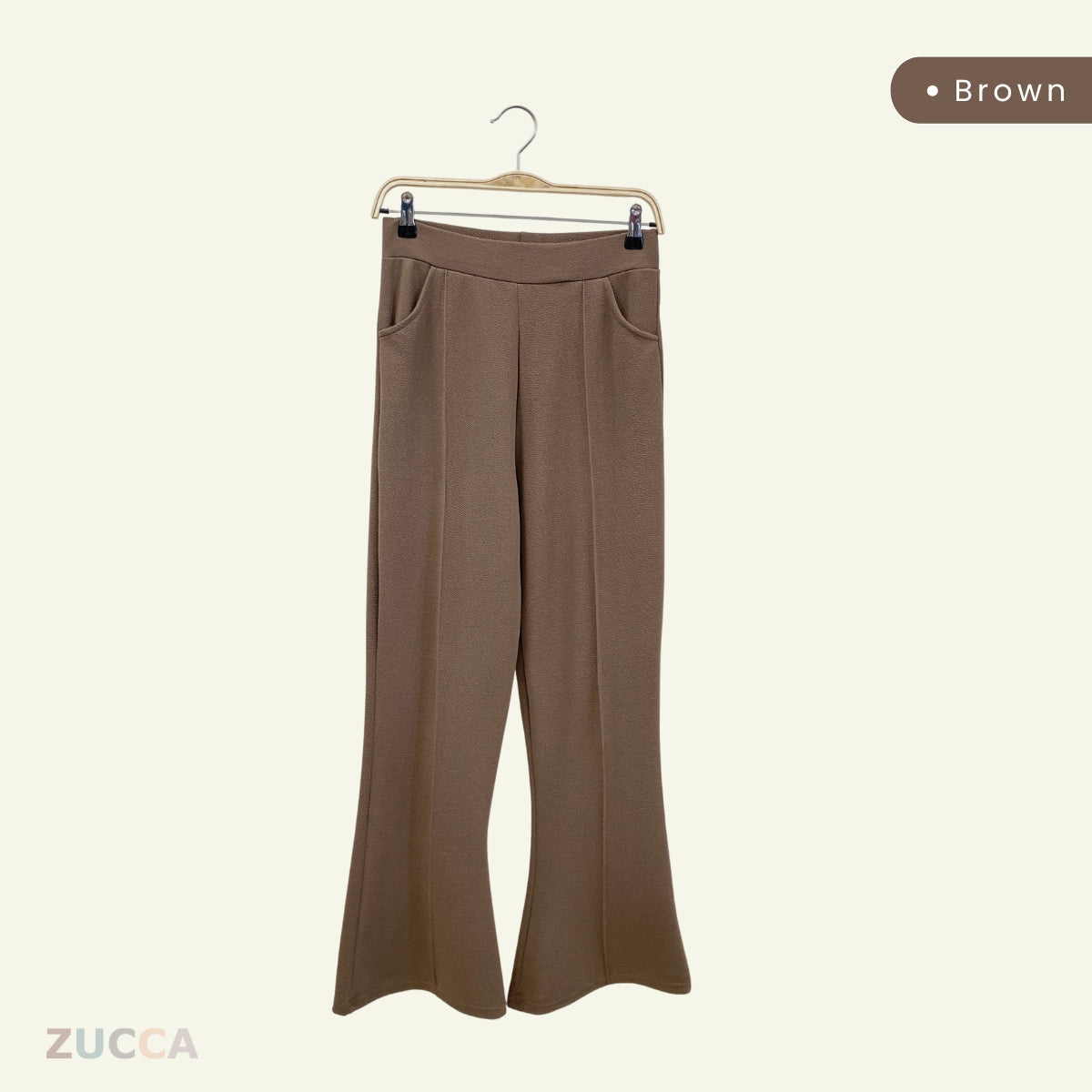 ZUCCA Milaa Bootcut Stretchable Pants L010/018205/00621