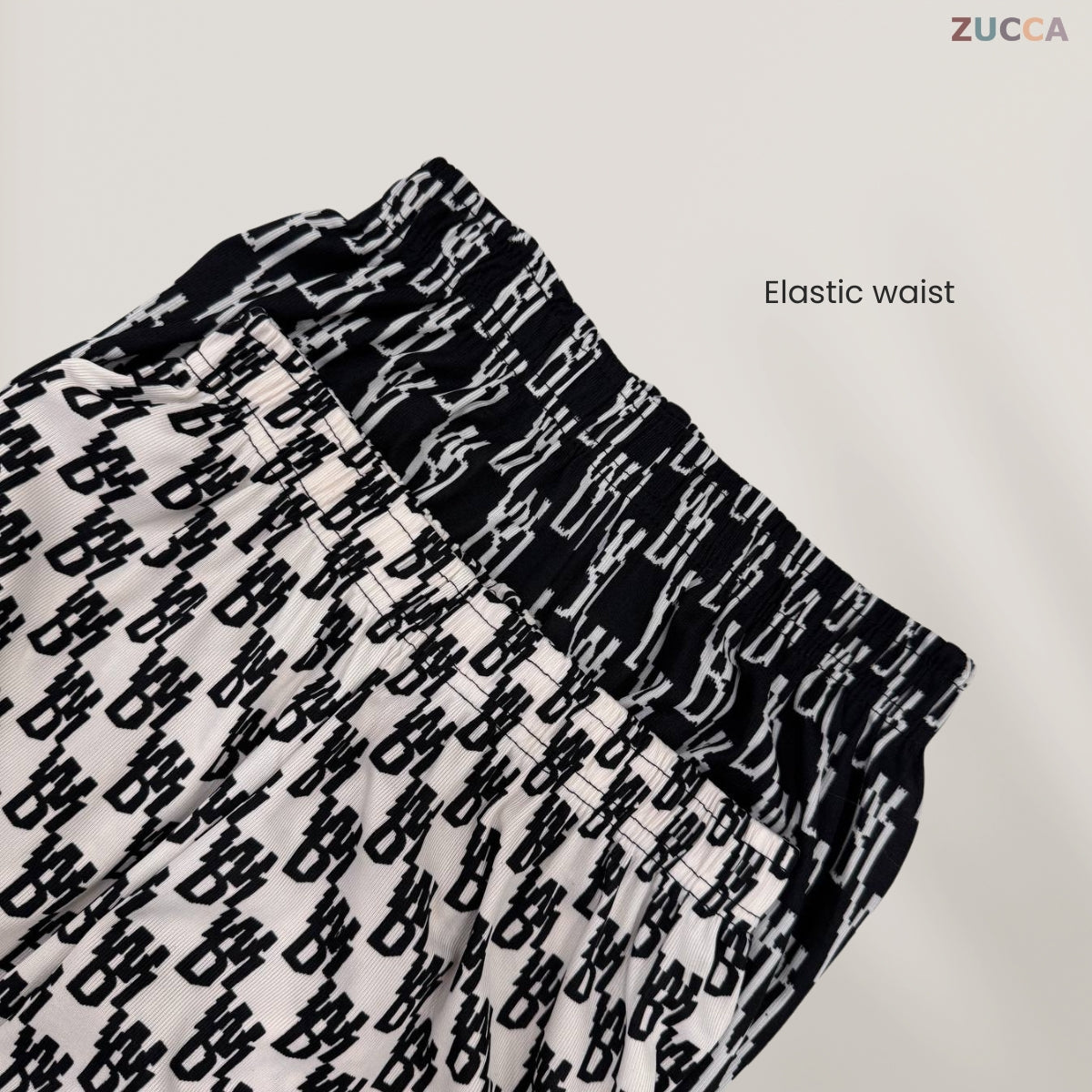 ZUCCA ARILA SELUAR WIDE LEG COMFY DENGAN CORAK - L074 LG012185