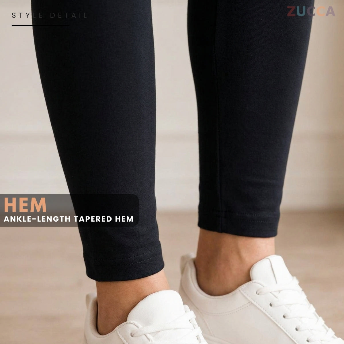 ZUCCA PLUS SIZE COTTON LEGGING (M-6XL) - LG001