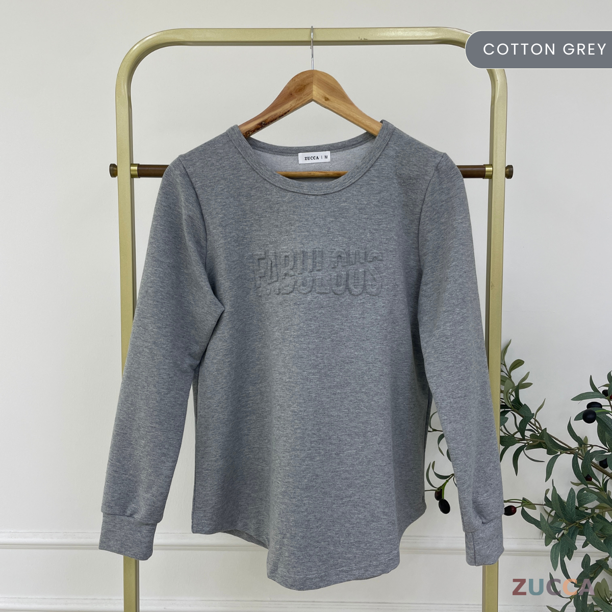 ZUCCA TERICA KEMEJA BLOUSE KASUAL BALDU - MA009