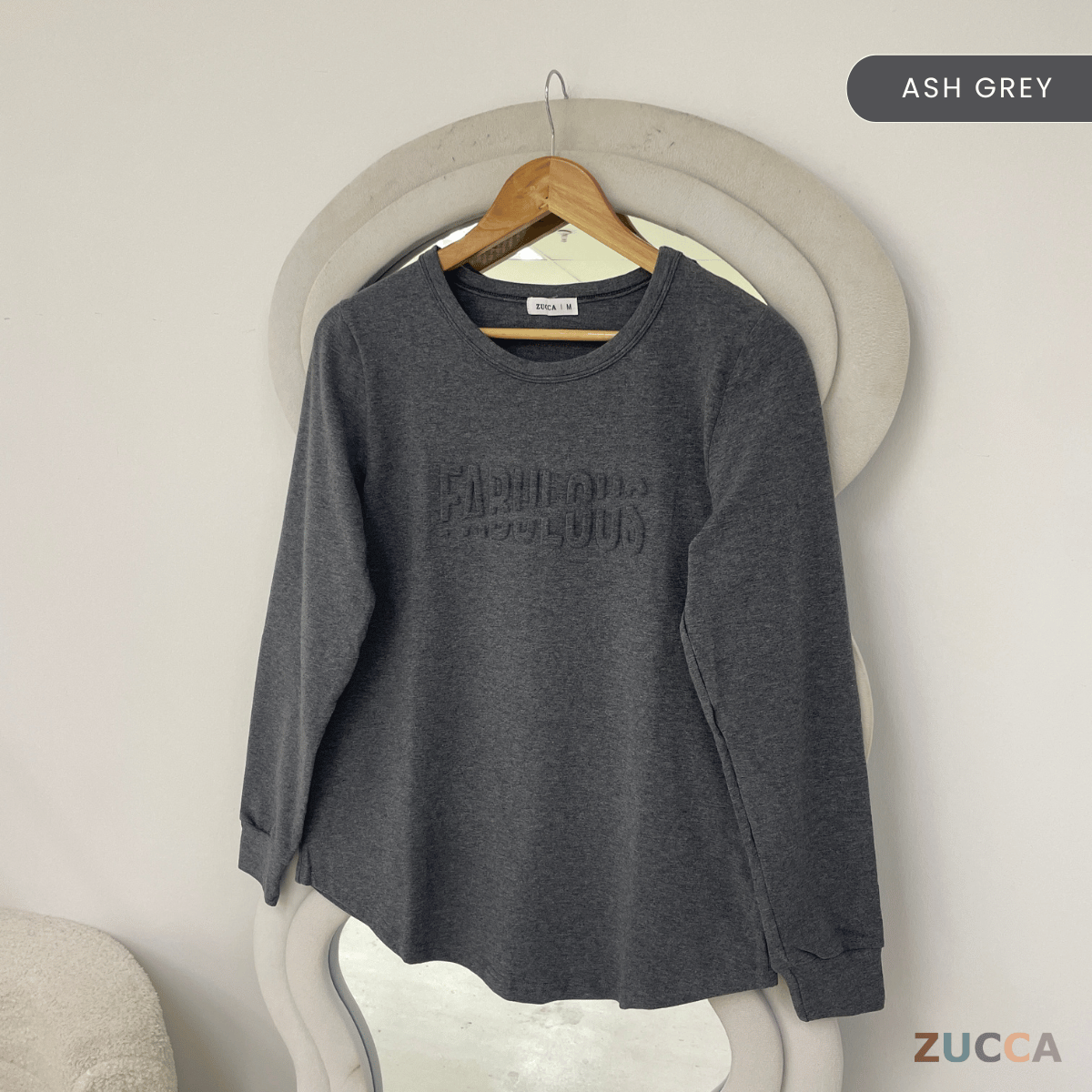 ZUCCA TERICA KEMEJA BLOUSE KASUAL BALDU - MA009