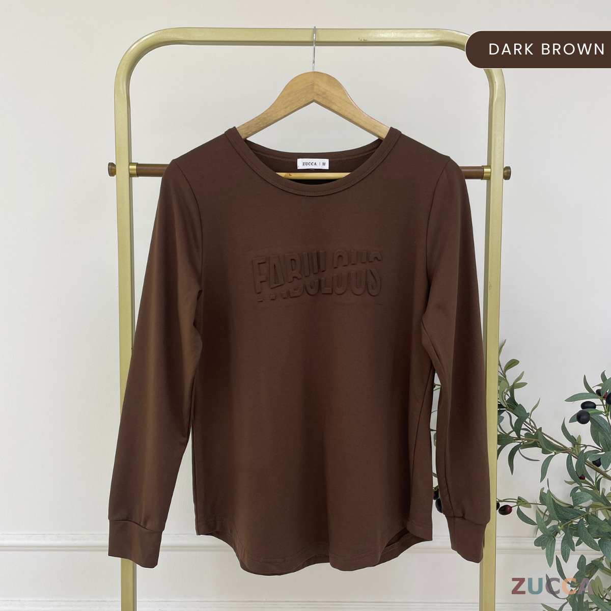 ZUCCA TERICA KEMEJA BLOUSE KASUAL BALDU - MA009