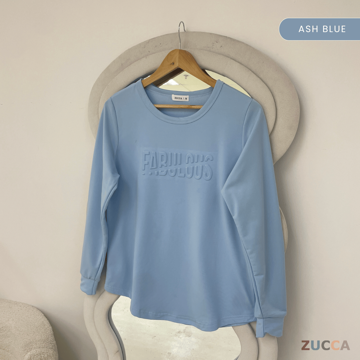 ZUCCA TERICA KEMEJA BLOUSE KASUAL BALDU - MA009