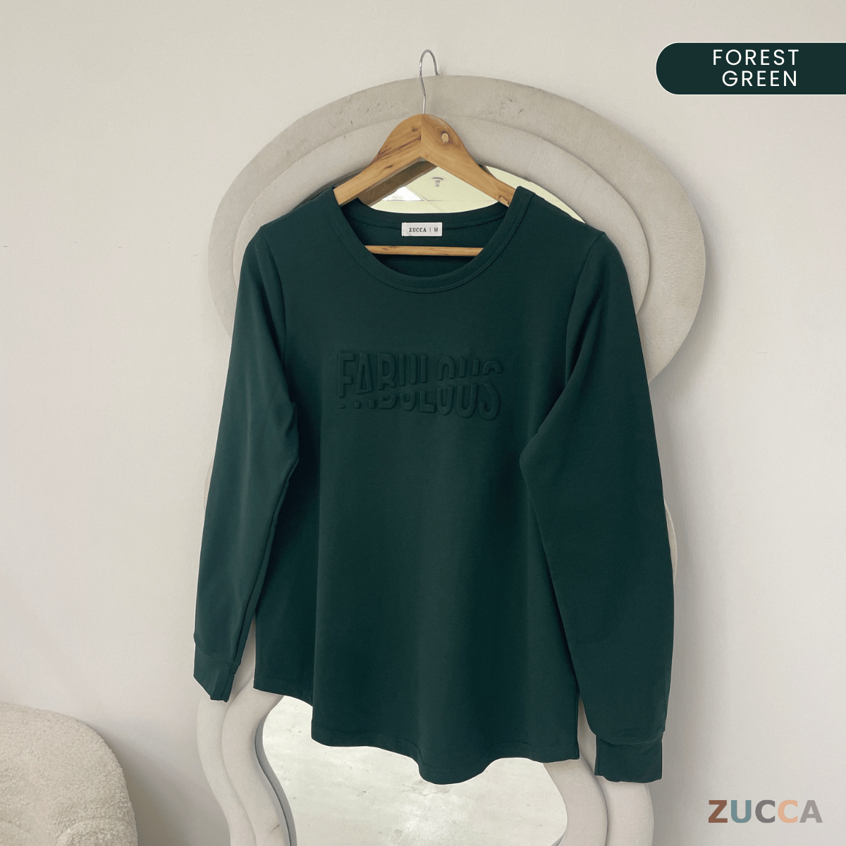 ZUCCA TERICA KEMEJA BLOUSE KASUAL BALDU - MA009