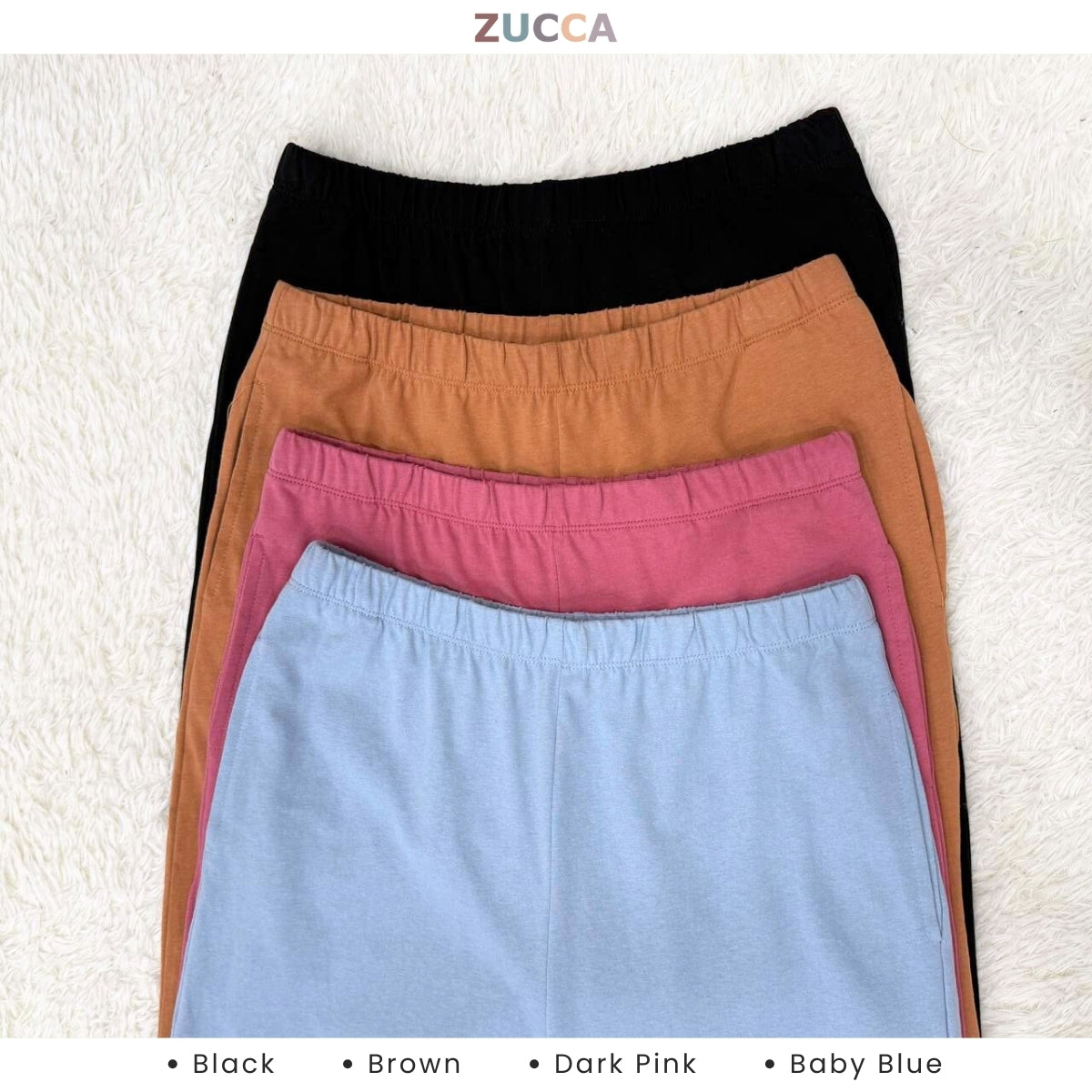 ZUCCA NIDYA SELUAR PALAZZO VELVET KASUAL STRAIGHT CUT & LEBAR – MA010