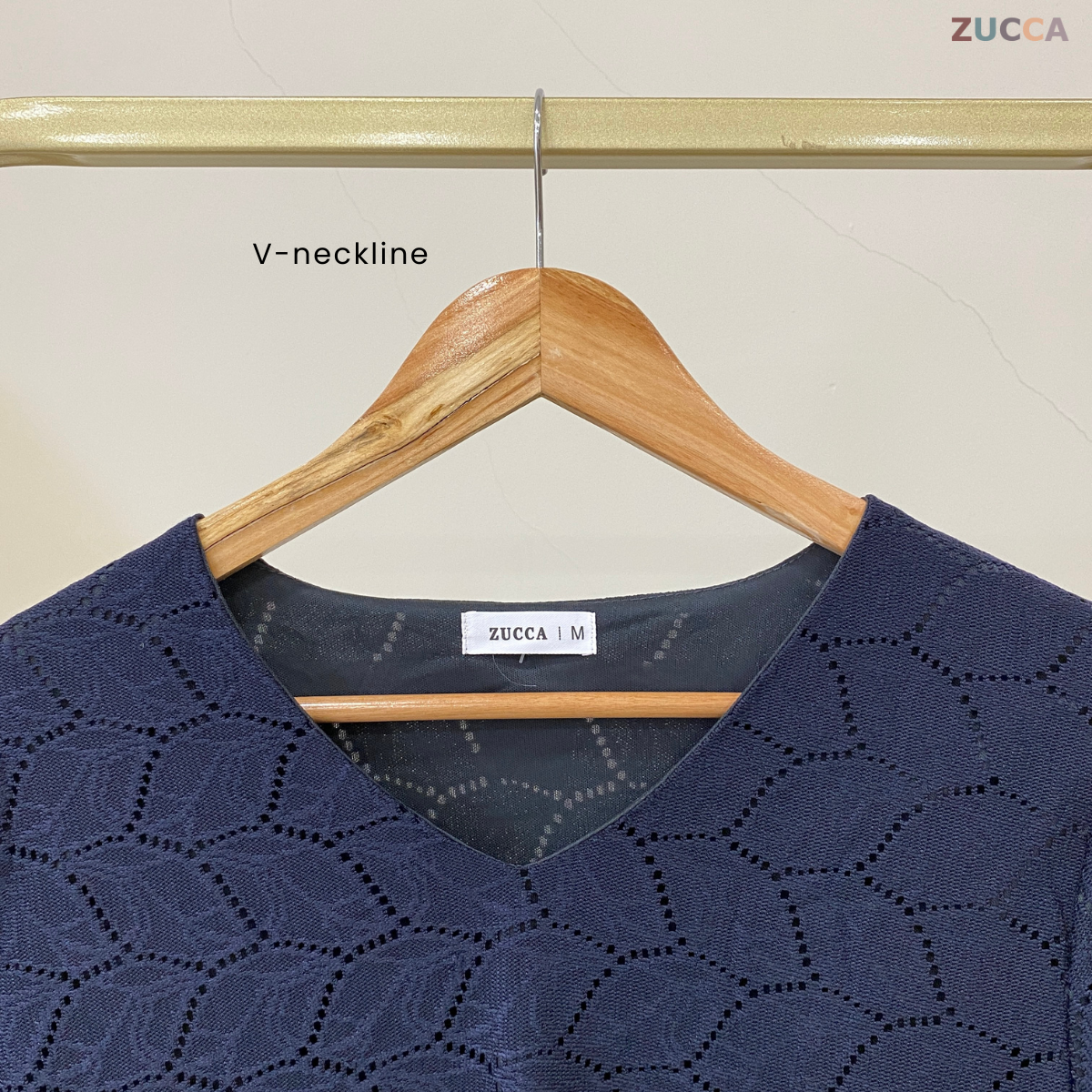 ZUCCA NELSIE PREMIUM LACE WOMEN BLOUSE - MA017