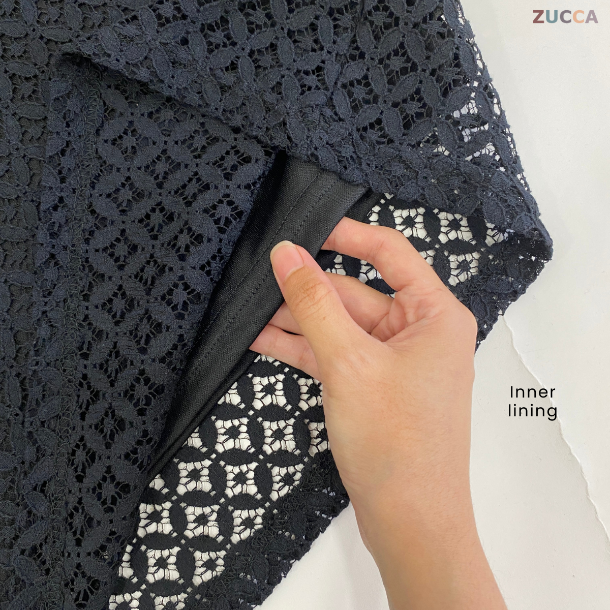 ZUCCA NELSIE PREMIUM LACE WOMEN BLOUSE - MA017