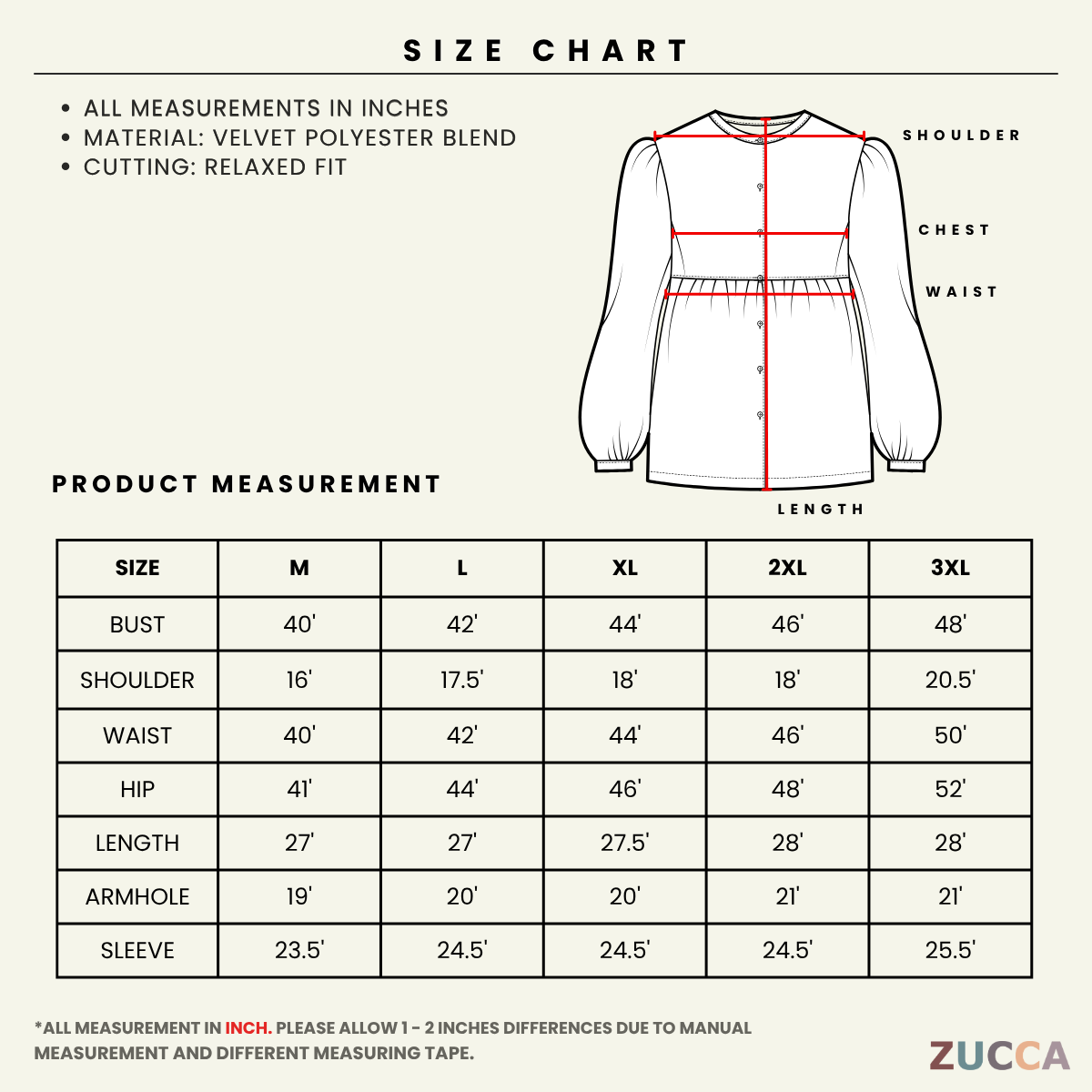 ZUCCA KERRY COLOURBLOCK WOMEN CASUAL BLOUSE - MA021