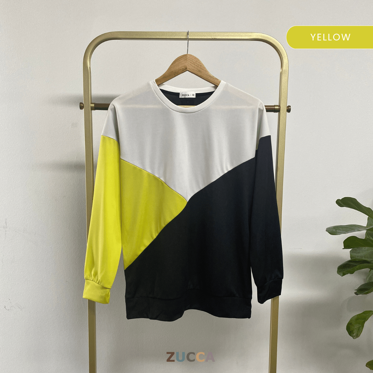 ZUCCA VERA COLOURBLOCK PULLOVER SHIRT - MA022