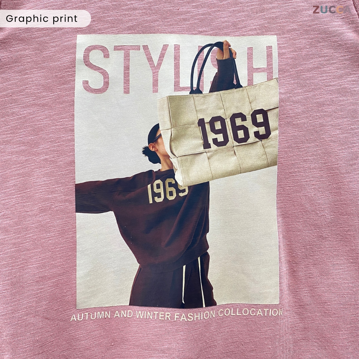 ZUCCA PAMELA GRAPHIC PRINT CASUAL SHIRT - MA027A STYLISH