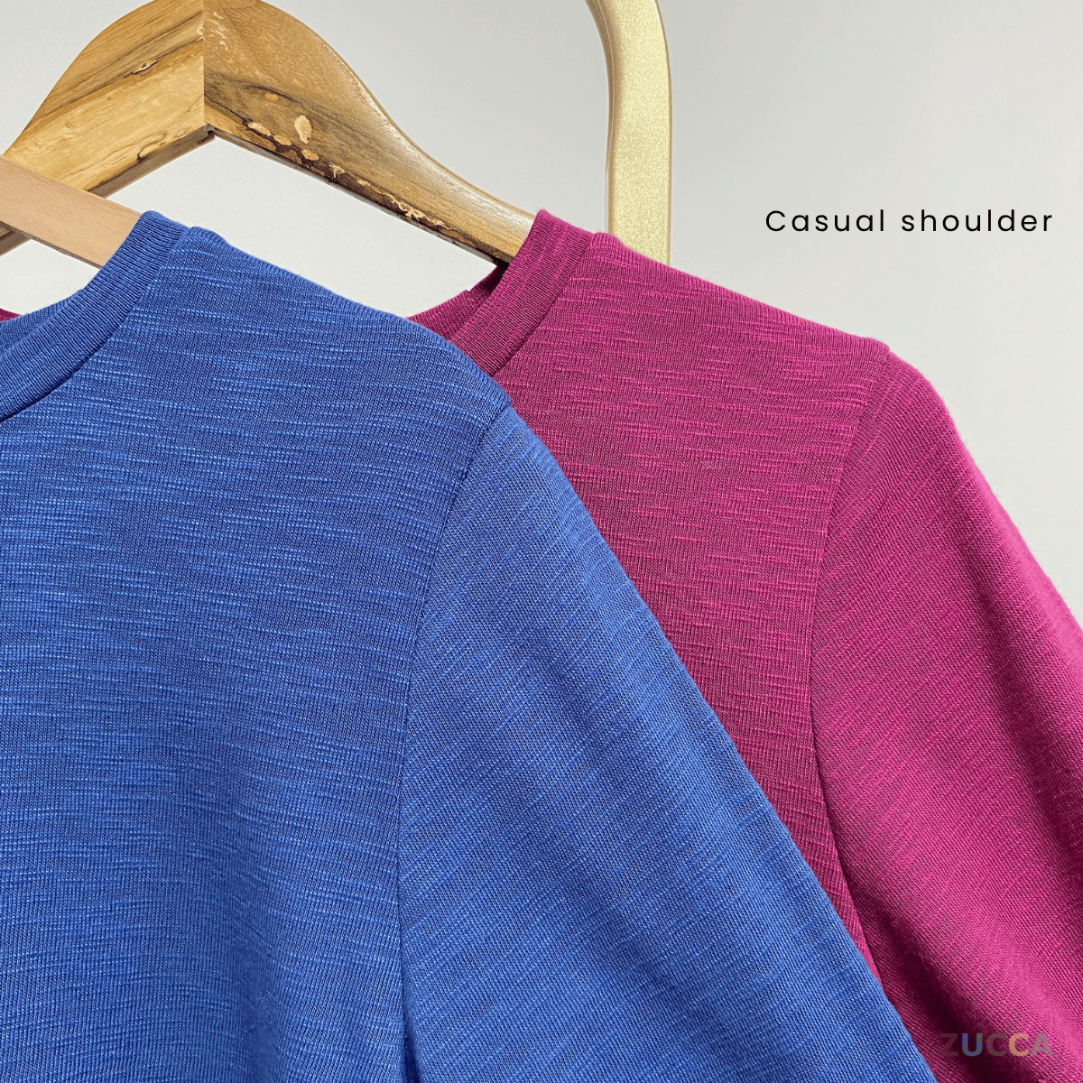 ZUCCA STARLY KEMEJA KASUAL DENGAN LENGAN BERSULAM BUNGA - MA035