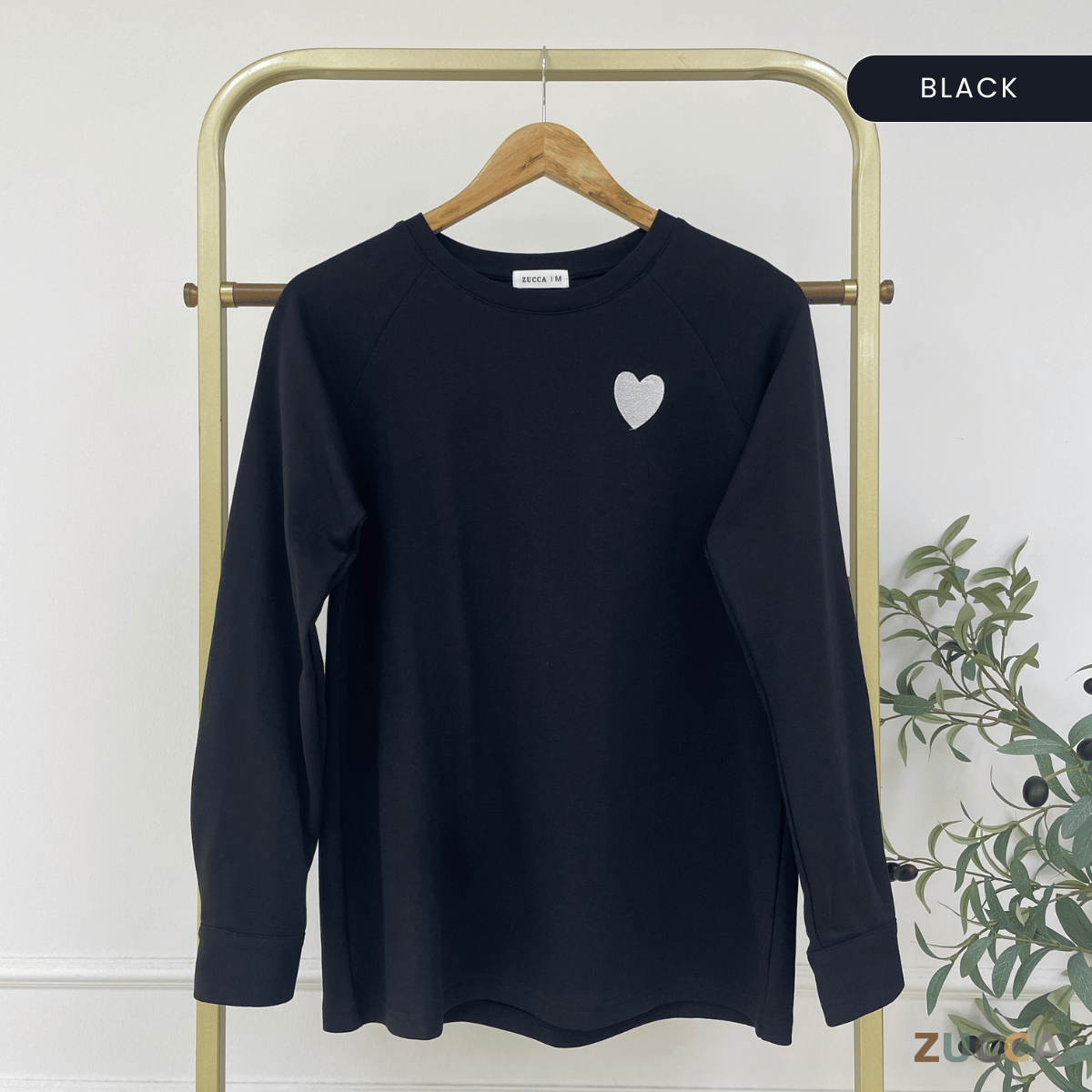 ZUCCA ZARINA PULLOVER SWEATSHIRT SULAM HATI - MA037 WOMEN SWEATSHIRT