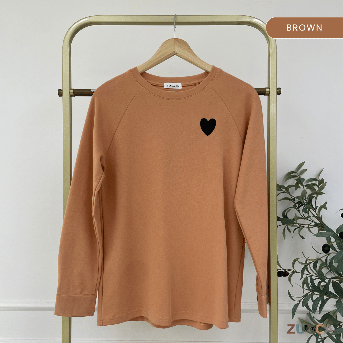 ZUCCA ZARINA PULLOVER SWEATSHIRT SULAM HATI - MA037 WOMEN SWEATSHIRT