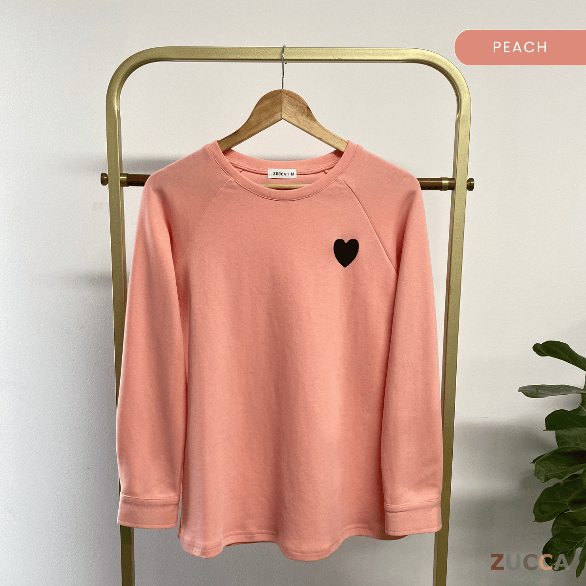 ZUCCA ZARINA PULLOVER SWEATSHIRT SULAM HATI - MA037 WOMEN SWEATSHIRT