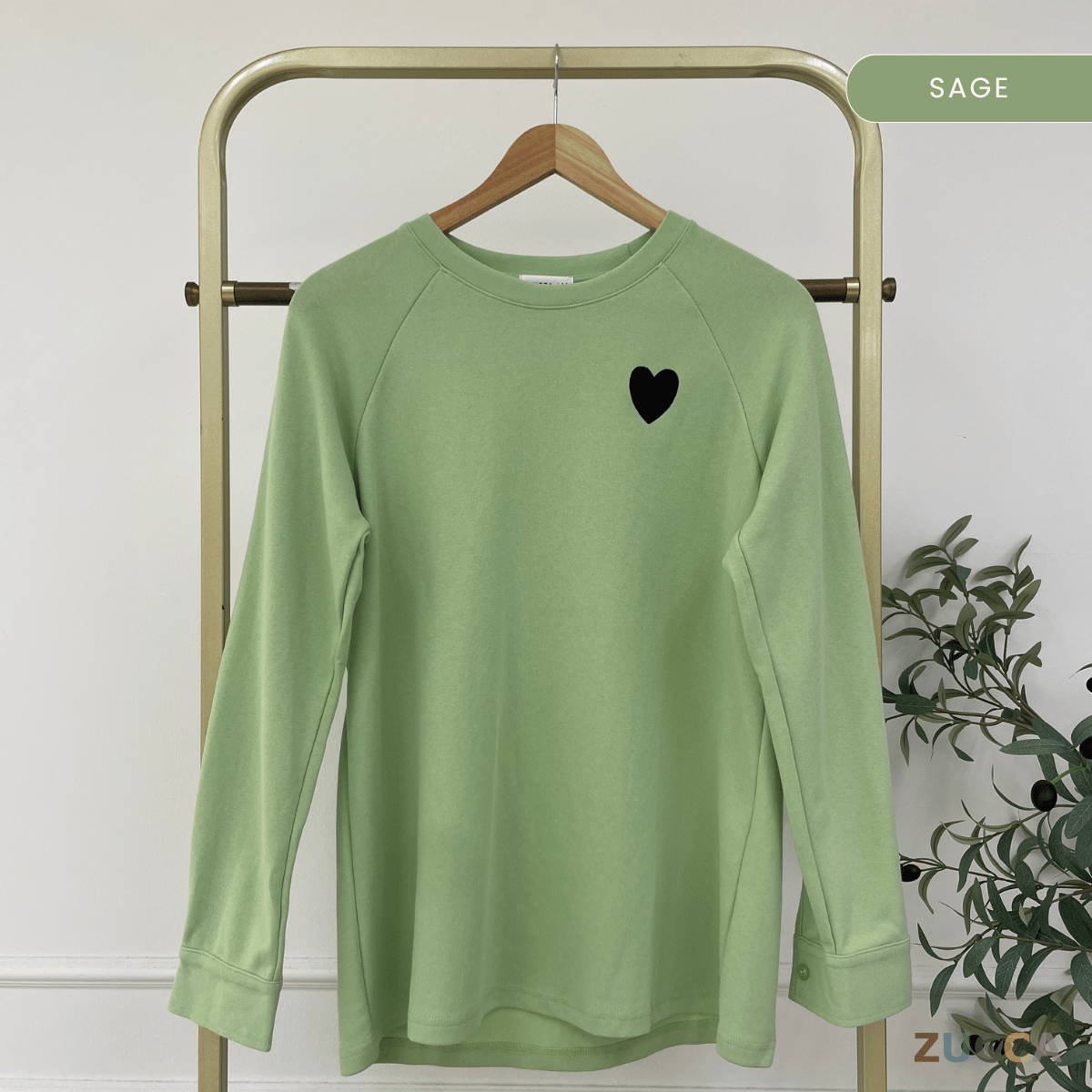 ZUCCA ZARINA PULLOVER SWEATSHIRT SULAM HATI - MA037 WOMEN SWEATSHIRT