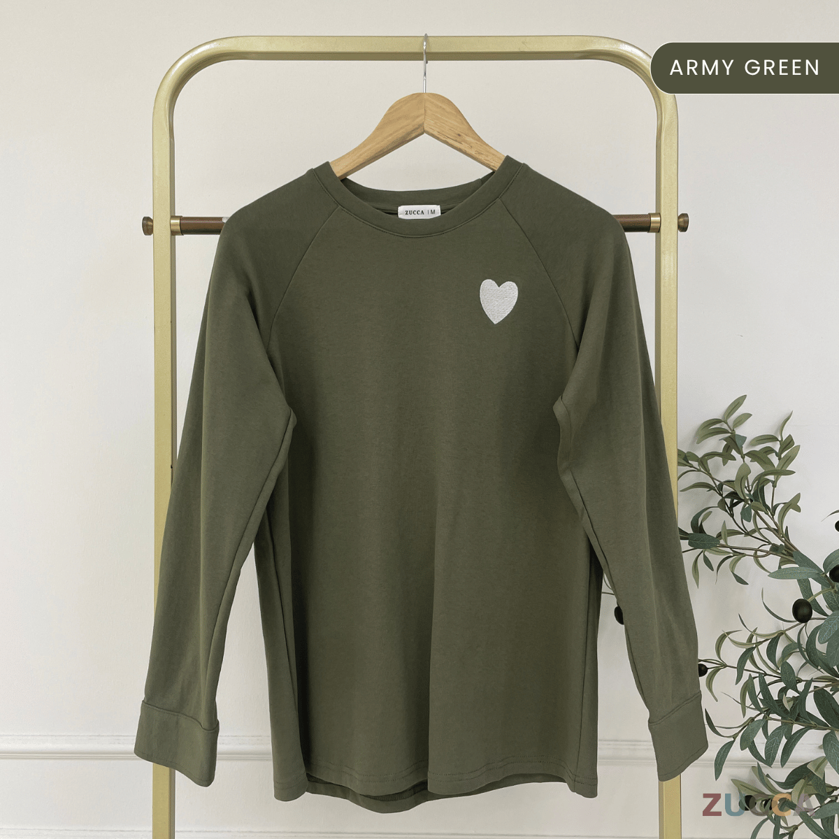 ZUCCA ZARINA PULLOVER SWEATSHIRT SULAM HATI - MA037 WOMEN SWEATSHIRT