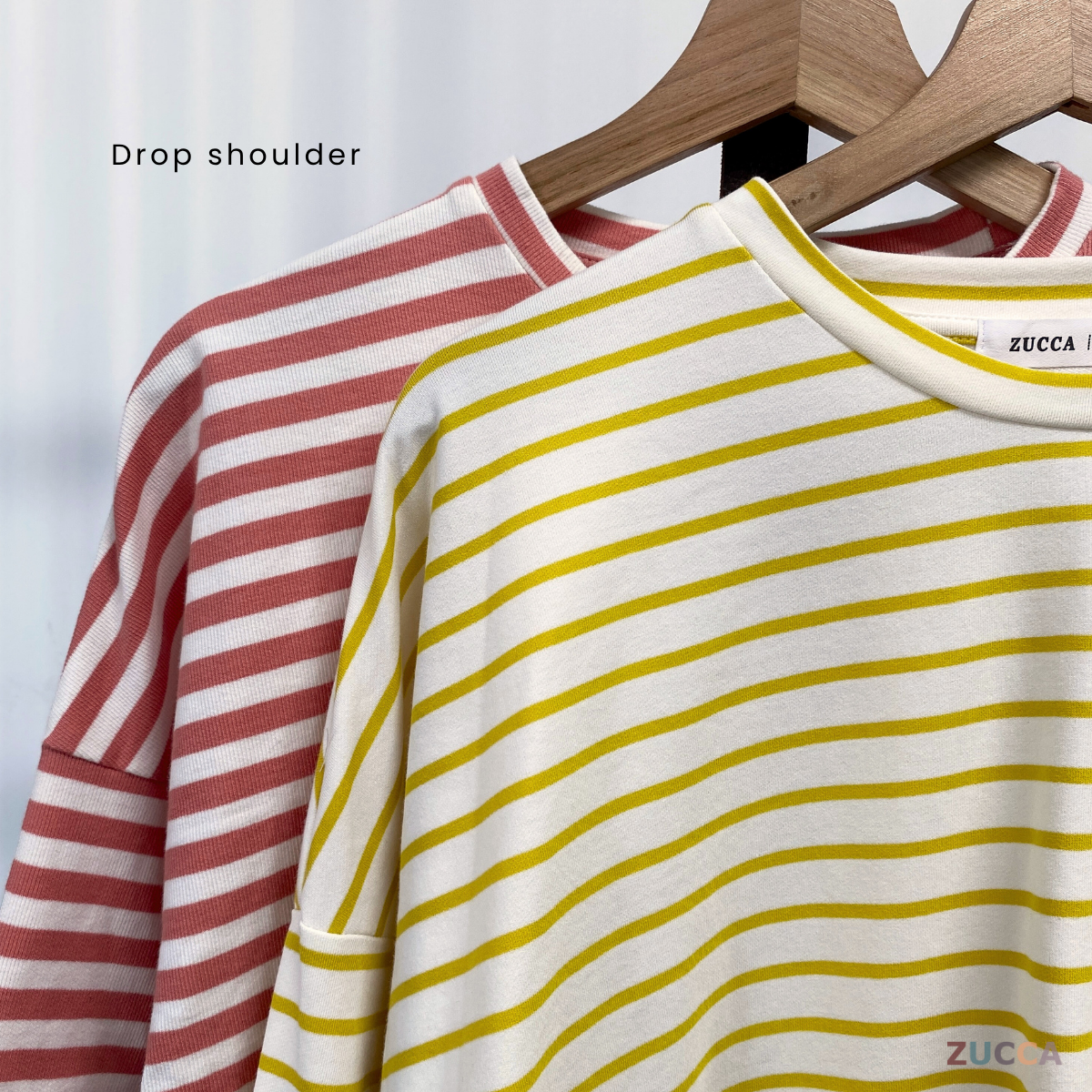 ZUCCA LIANA STRIPED CONTRAST HEM COTTON SHIRT - MA043