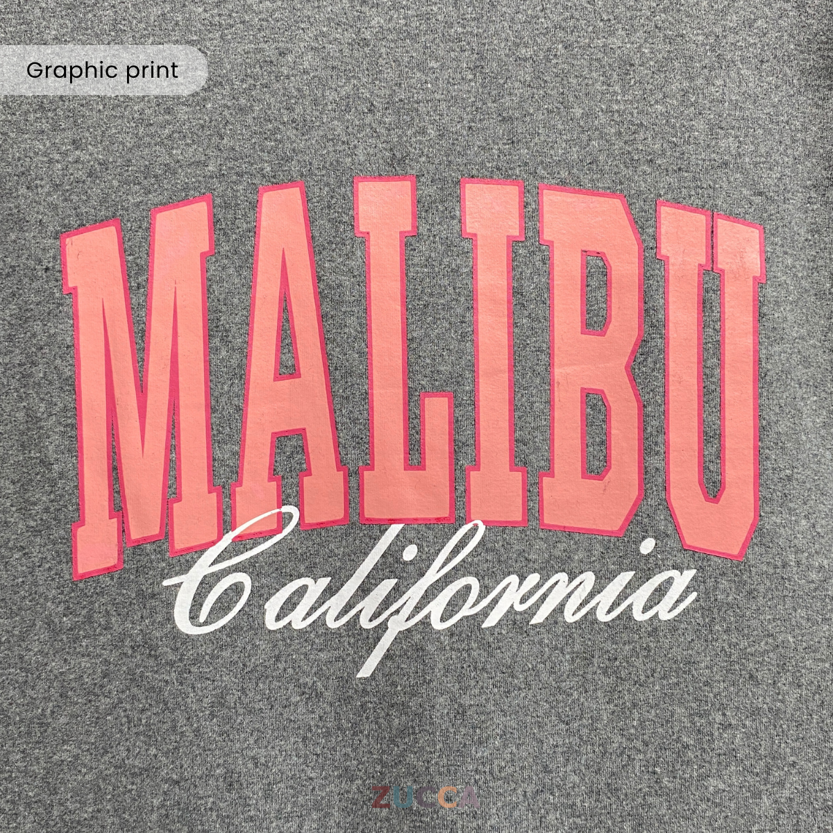 ZUCCA MELANIE KEMEJA GRAFIK KASUAL - MA054