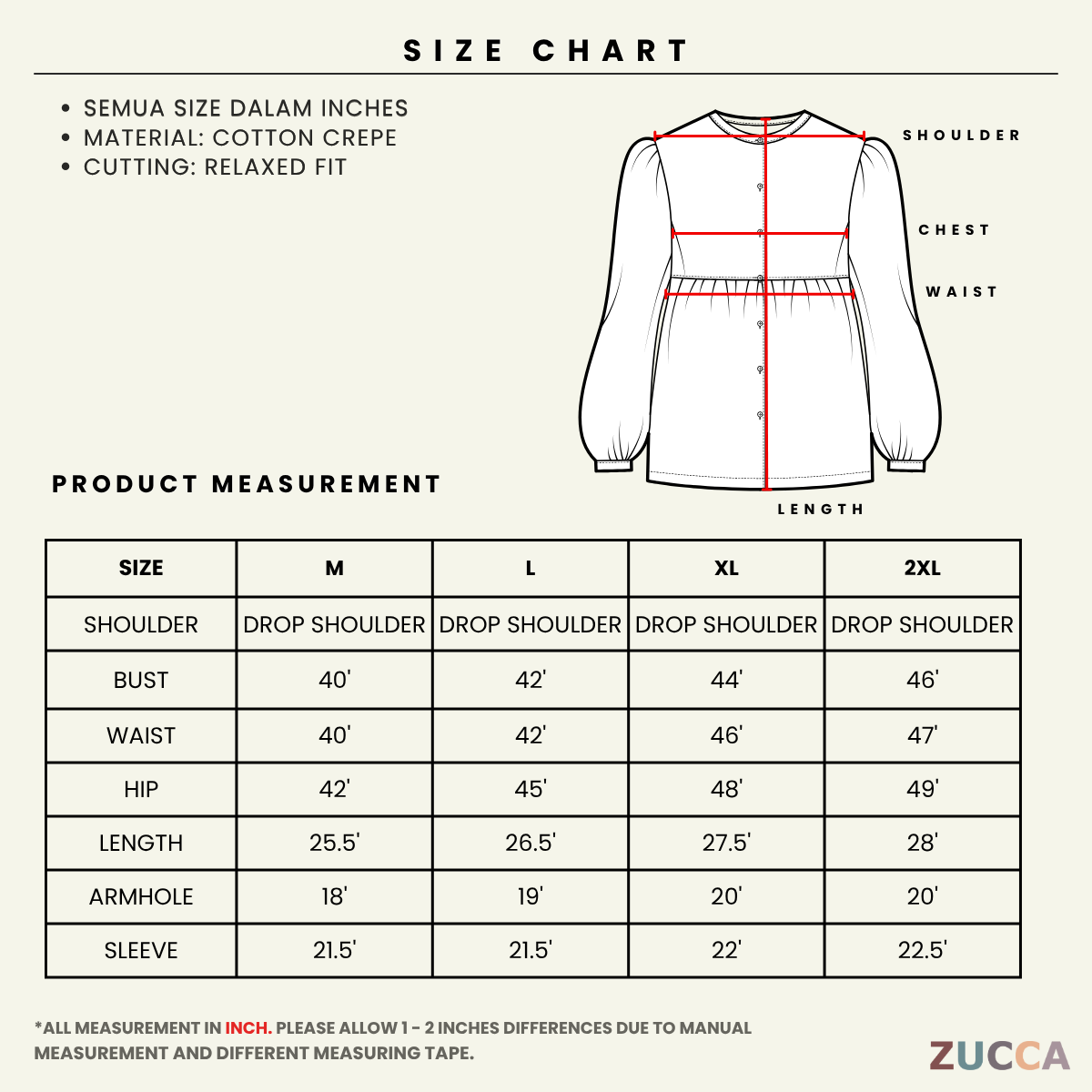 ZUCCA ENARA FLORAL EMBROIDERY RIBBON NECK WOMEN BLOUSE - MA060