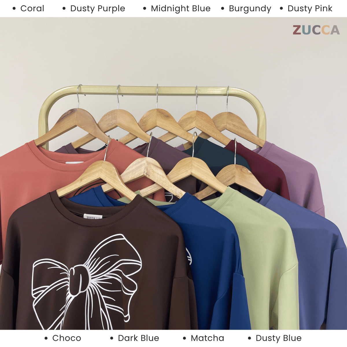 ZUCCA MONICA KEMEJA KASUAL BERCORAK REBEN - MA070