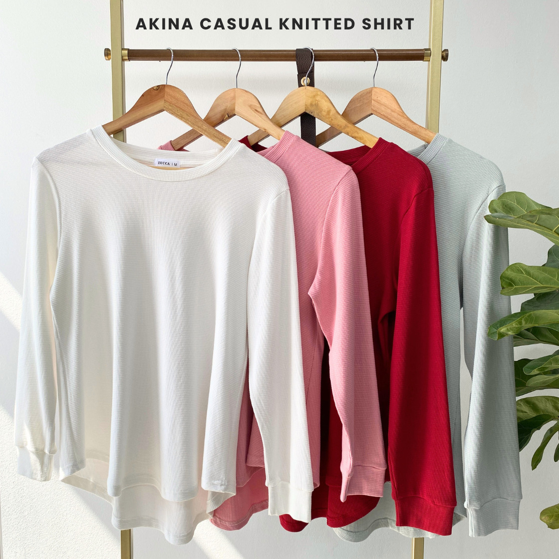 ZUCCA AKINA CASUAL KNITTED SHIRT - MA071