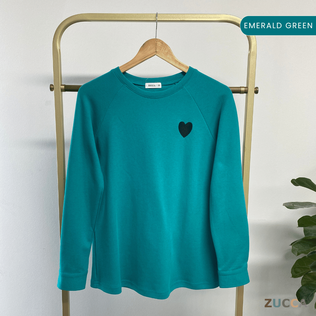 ZUCCA ZARINA PULLOVER SWEATSHIRT SULAM HATI - MA037 WOMEN SWEATSHIRT