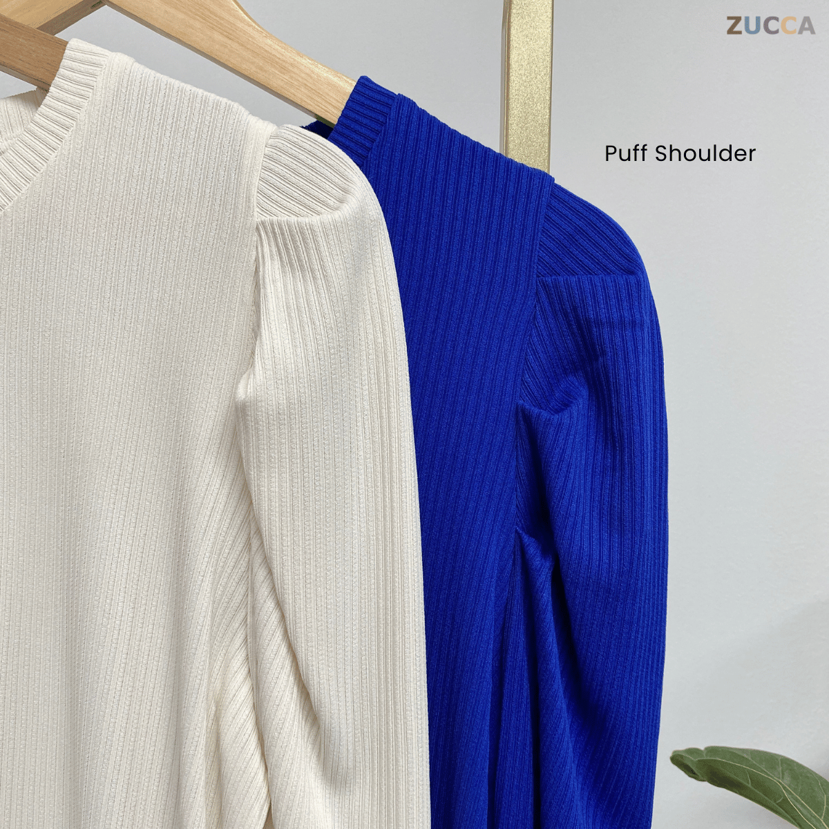 ZUCCA BONNIE PUFF COMFY BLOUSE - MA075 Baju Wanita