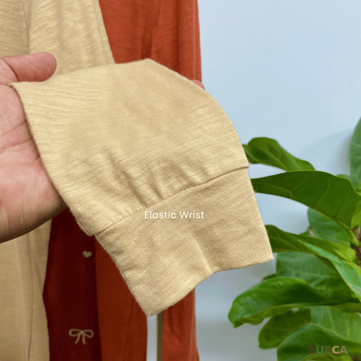 ZUCCA NAYARA KEMEJA KASUAL ROUND NECK PLAIN - MA076