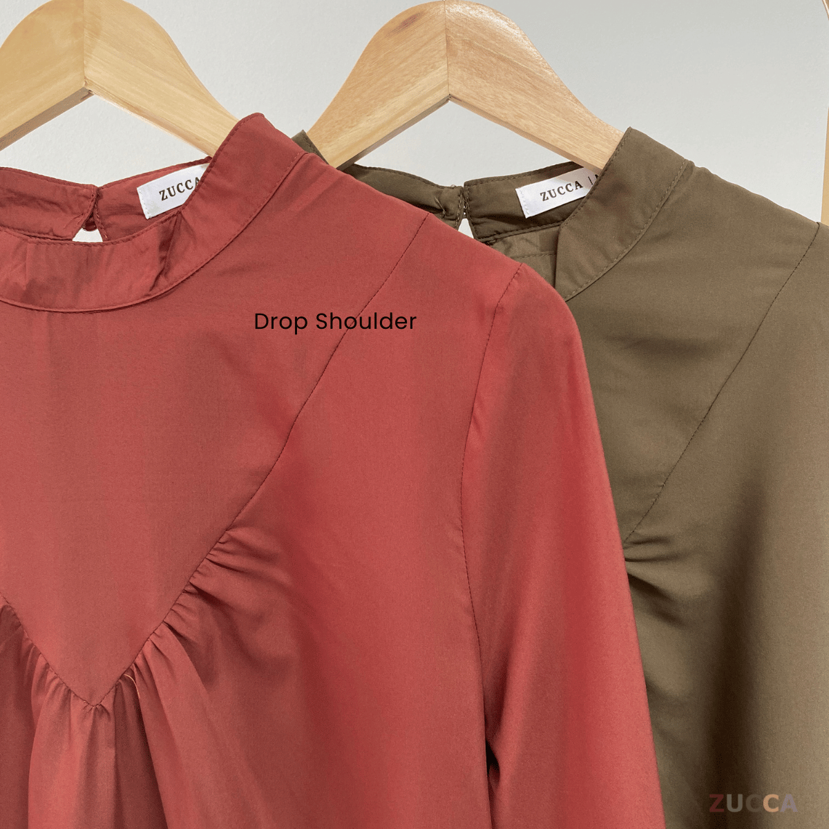 ZUCCA ANYA CASUAL ROUND NECK BLOUSE - MA078