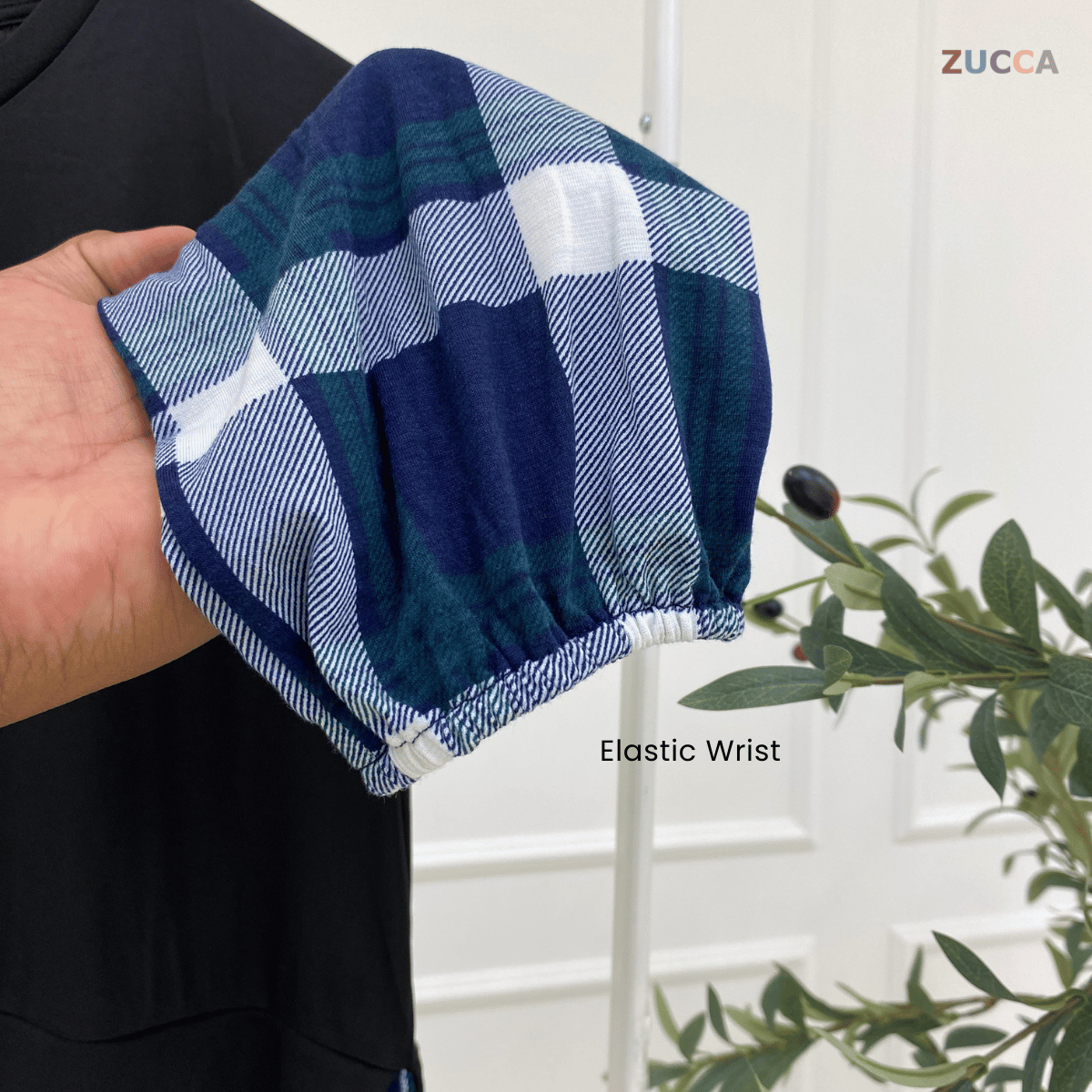 ZUCCA QAMARINA DRESS TARTAN MODEN-MA081 Tops