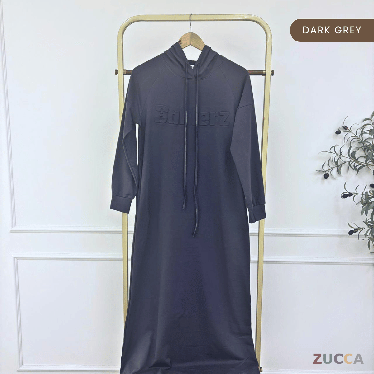 ZUCCA NAURA HOODIE DRESS - MA086 TOP