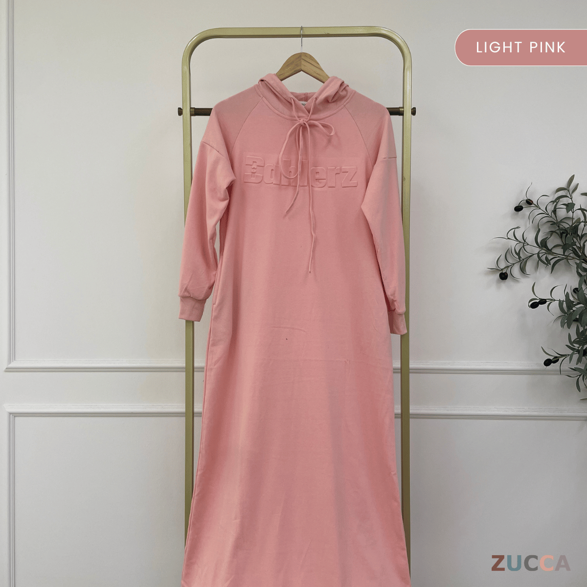 ZUCCA NAURA HOODIE DRESS - MA086 TOP